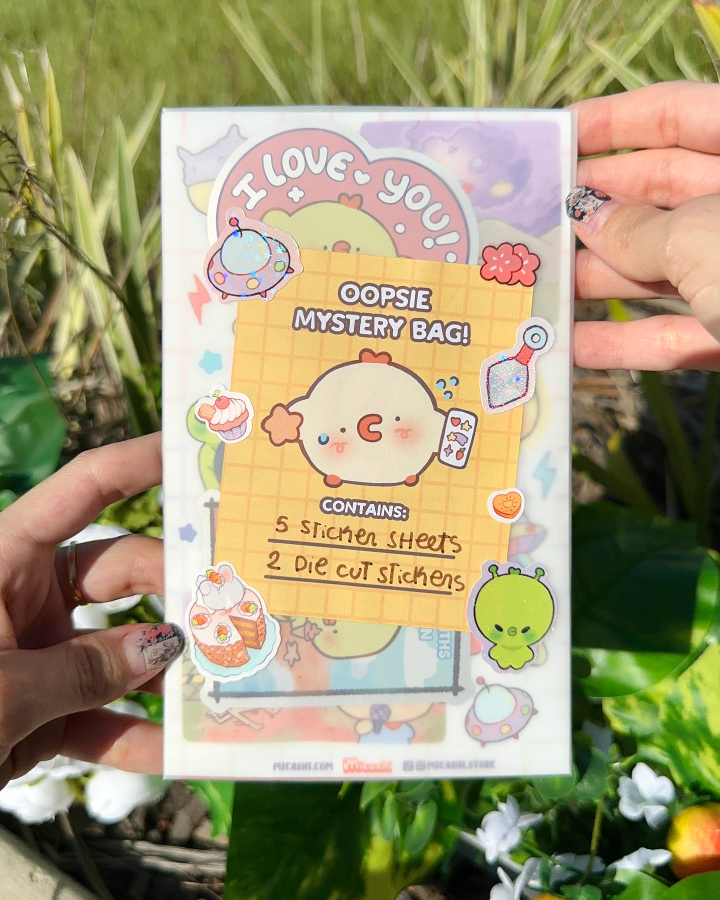 Oopsie Mystery Bags - B grade stickers inside!
