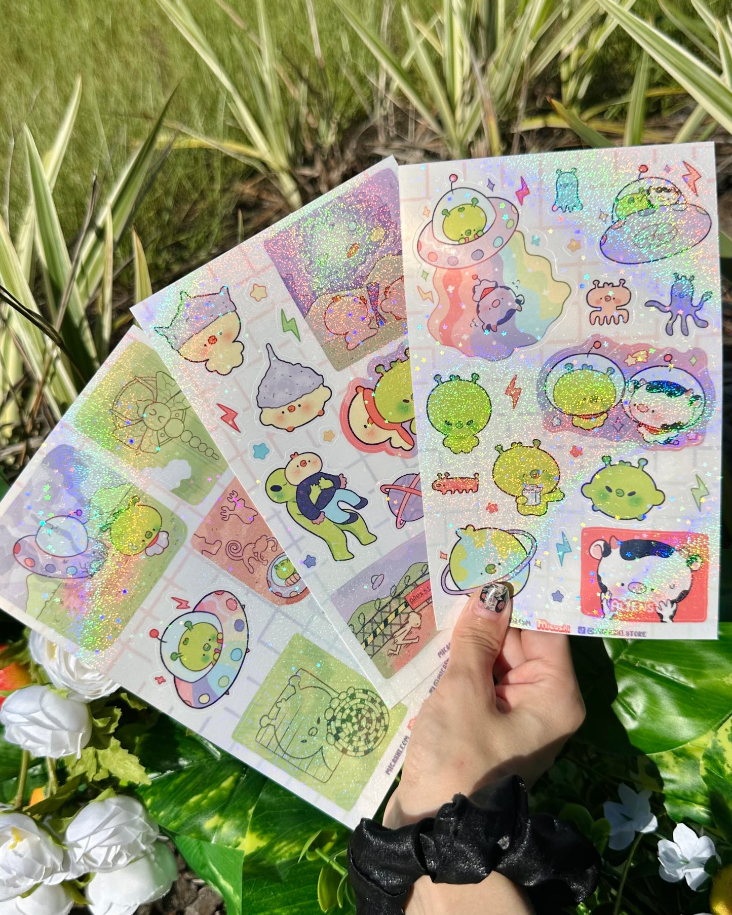 PipAliens Vinyl Sticker Sheets ! 🛸