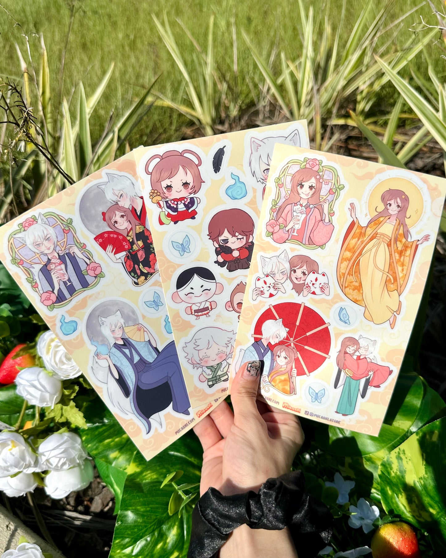 Kamisama Vinyl Sticker Sheets !