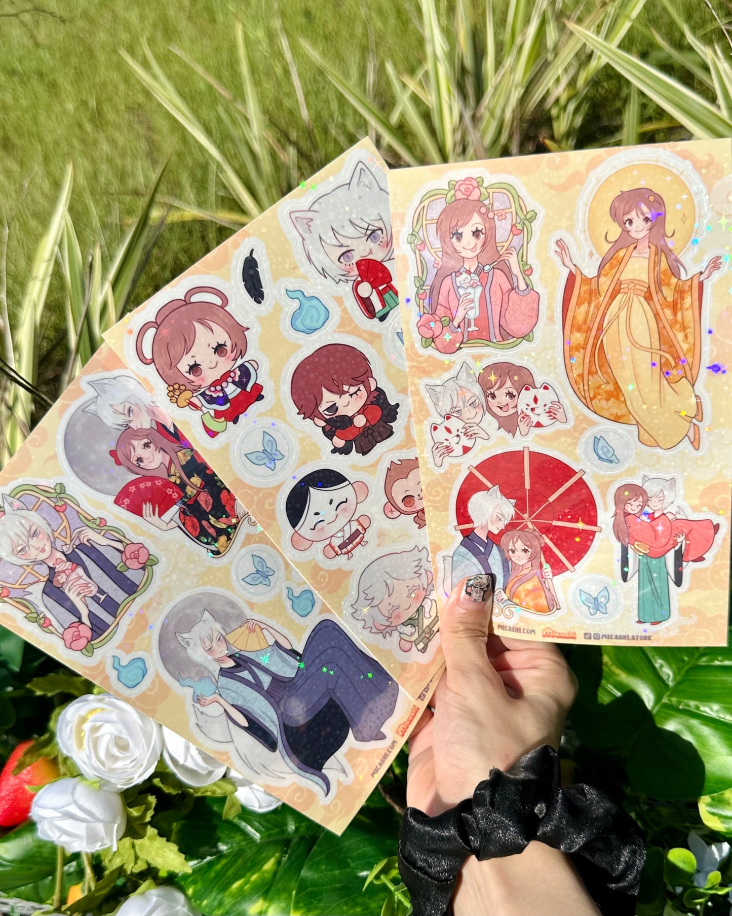 Kamisama Vinyl Sticker Sheets !