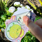PipAlien and Cow friends Vinyl Sticker ! 🛸