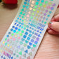 Forms Holographic Stickers Sheet