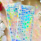 Stars Holographic Stickers Sheet