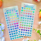 Heart Holographic Stickers Sheet
