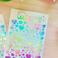 Hearts Holographic Stickers Sheet