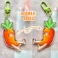 Carrot Boy Acrylic Charm 2.5" Double sided