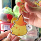 La Pipa Keychains! - Acrylic epoxy Cute chick charms