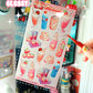 Bird Drinks Stickers set