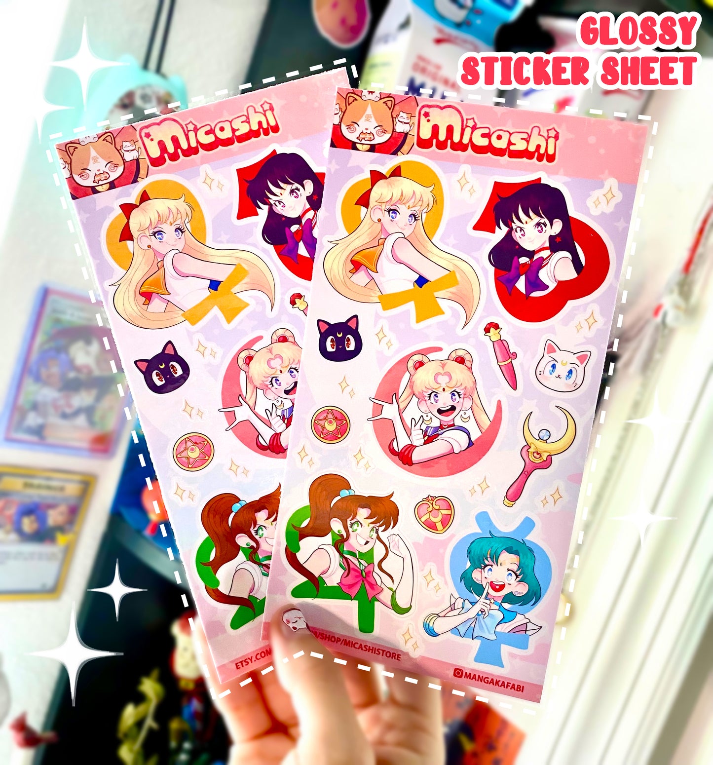 Sailor sticker set