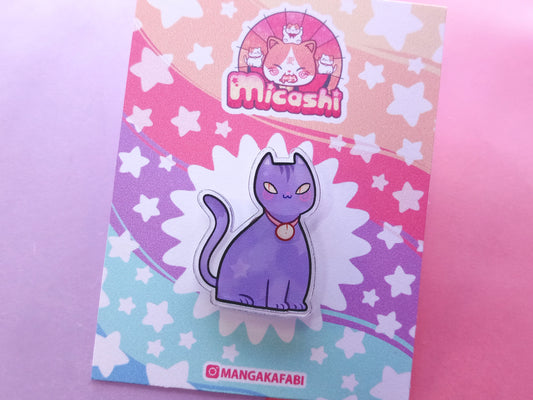 Cute kitty Acrylic Pin