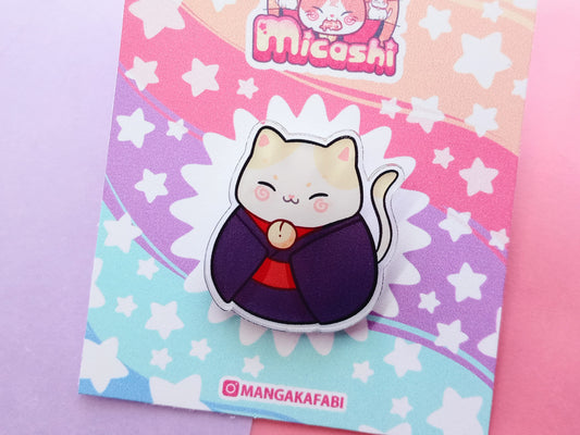 Cute kitty Acrylic Pin