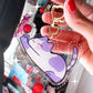 Cute Kitty Cat Acrylic Charm 3" Double sided