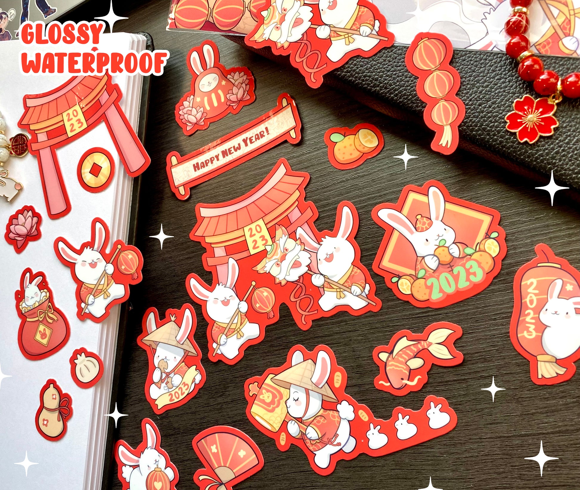 Chinese New Year 2023 sticker pack for intermediaries to greet