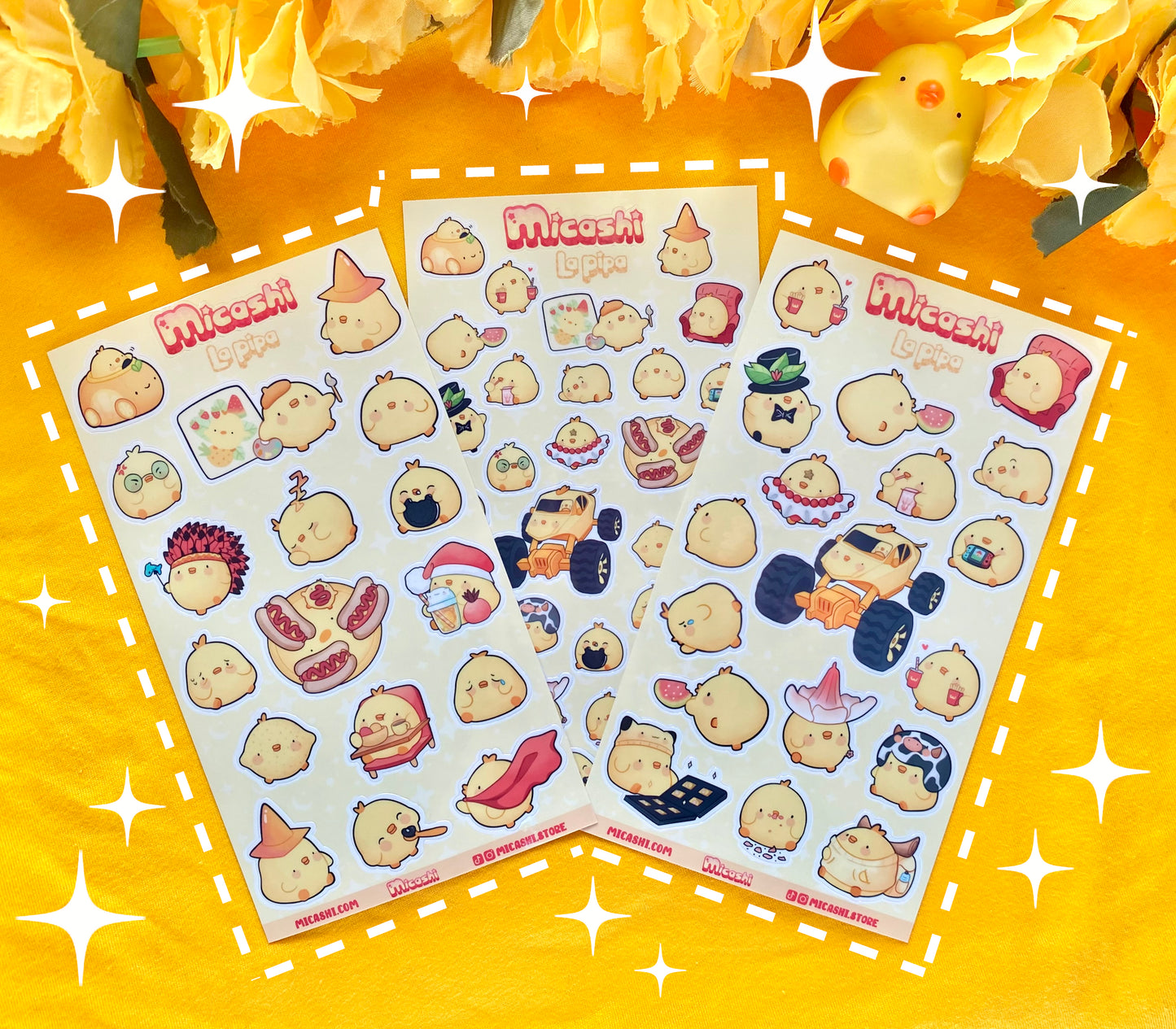 Cute sticker sheets  Stickers pack – Micashi Store