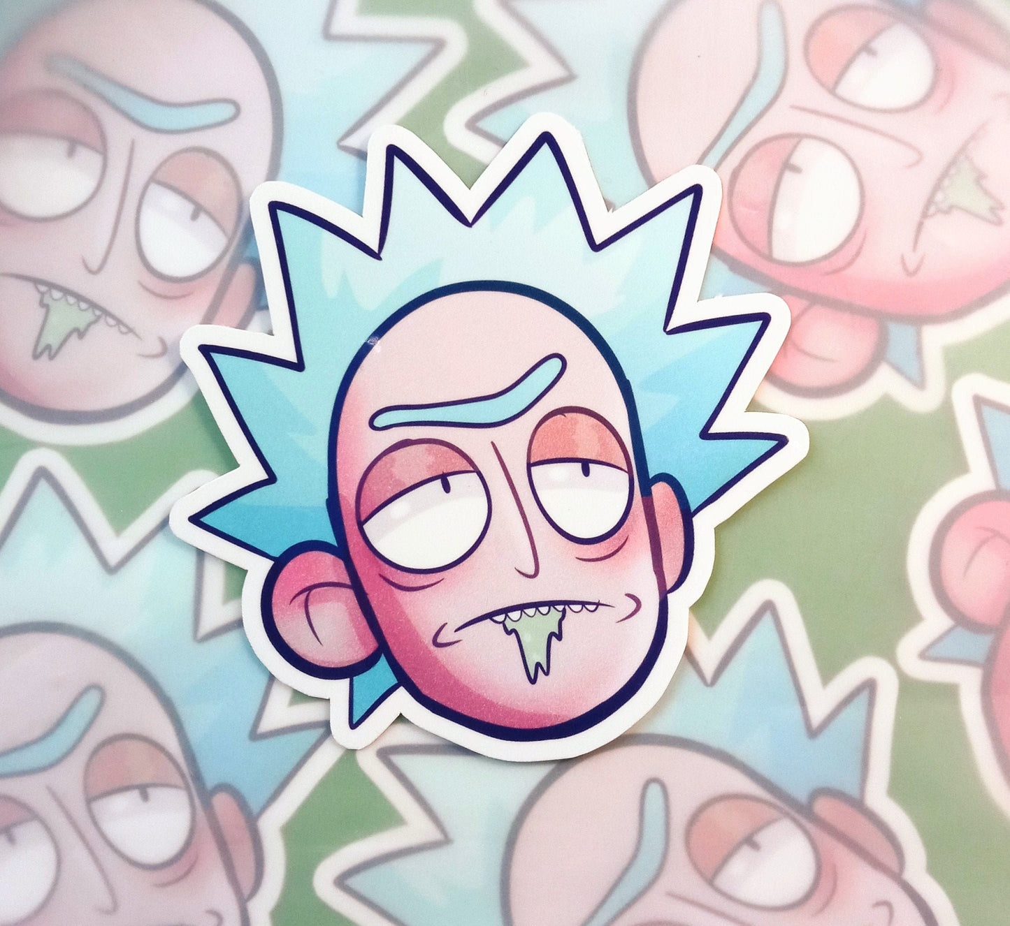 Rick Sticker - from Rick and Morty