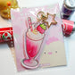 Cute Chick Smoothie Acrylic Charm 3" Double sided