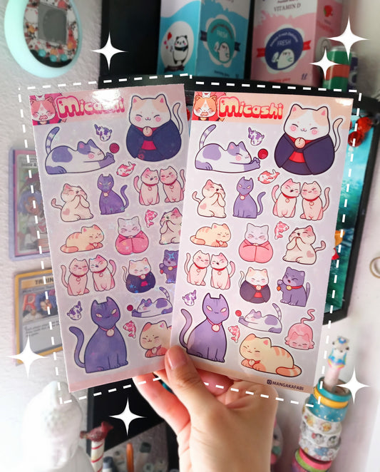 Cute Cats sticker sheet