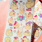 Cute Chicken sticker sheet