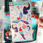 Cute Birds sticker sheet