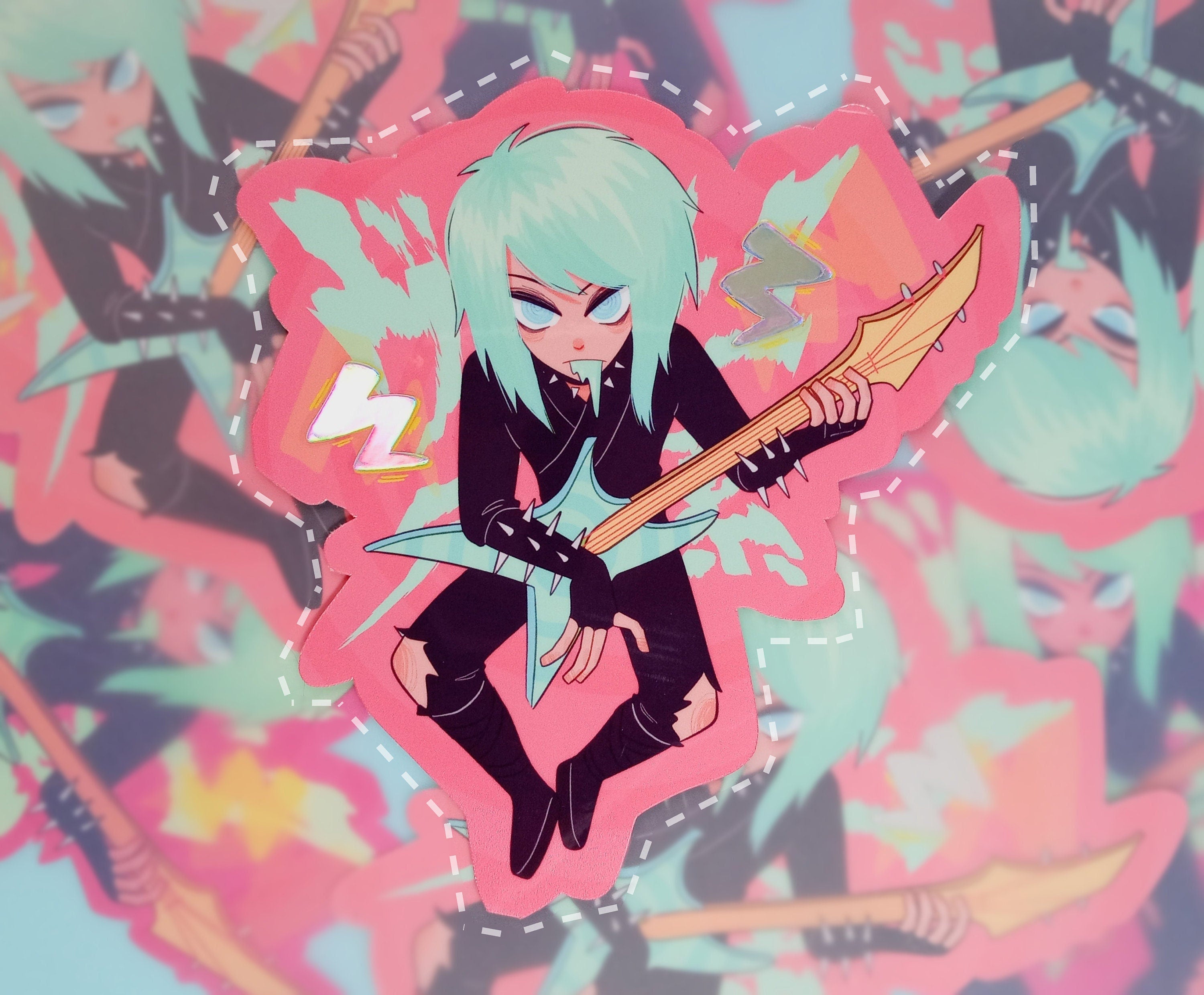 Visual Ninj Visual Kei Ninja Sticker waterproof – Micashi Store