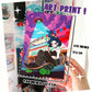 Goth Sketer girl sticker