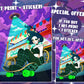 UFO Goth Skater Girl ArtPrint - Wall Art