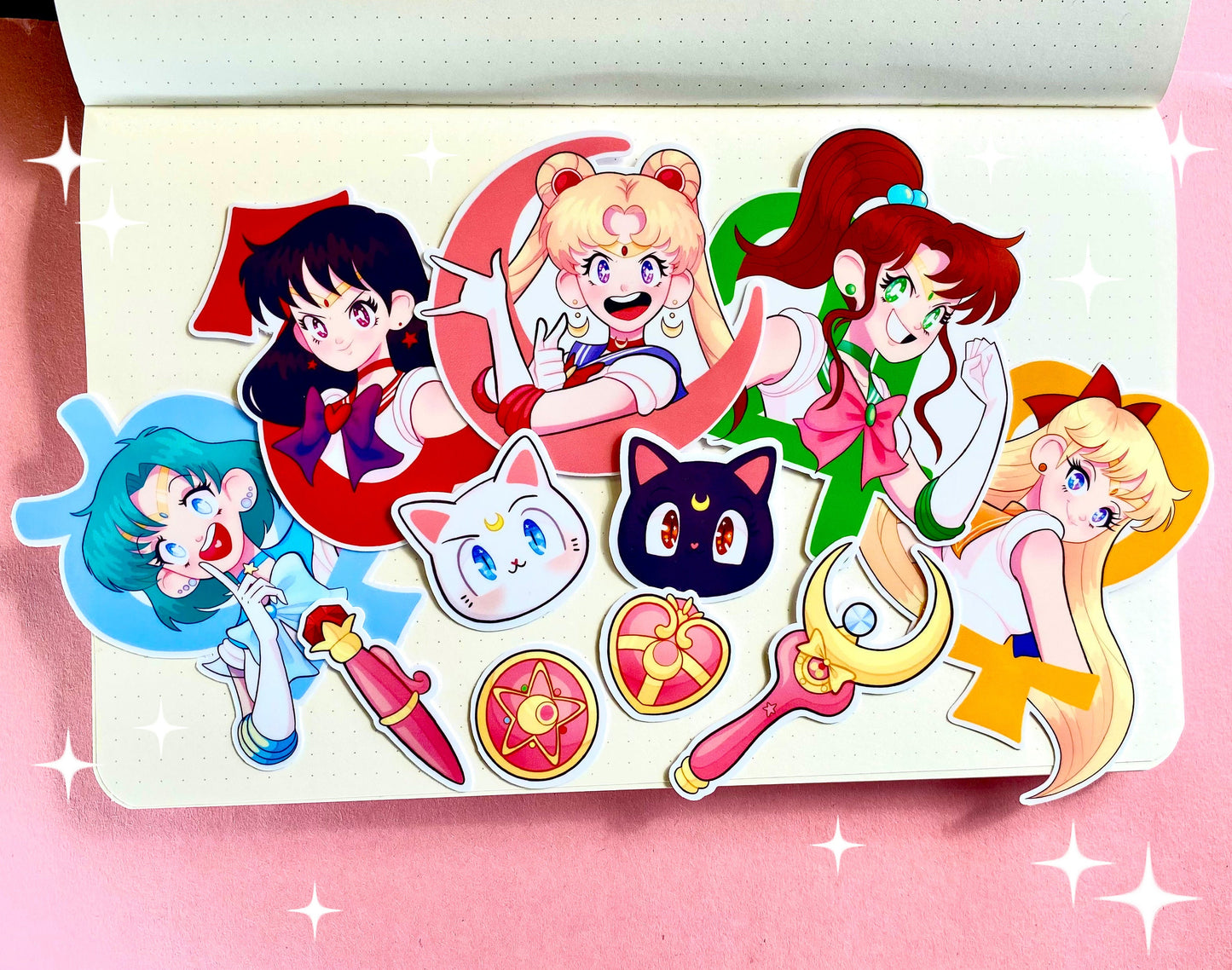 Sailor sticker set