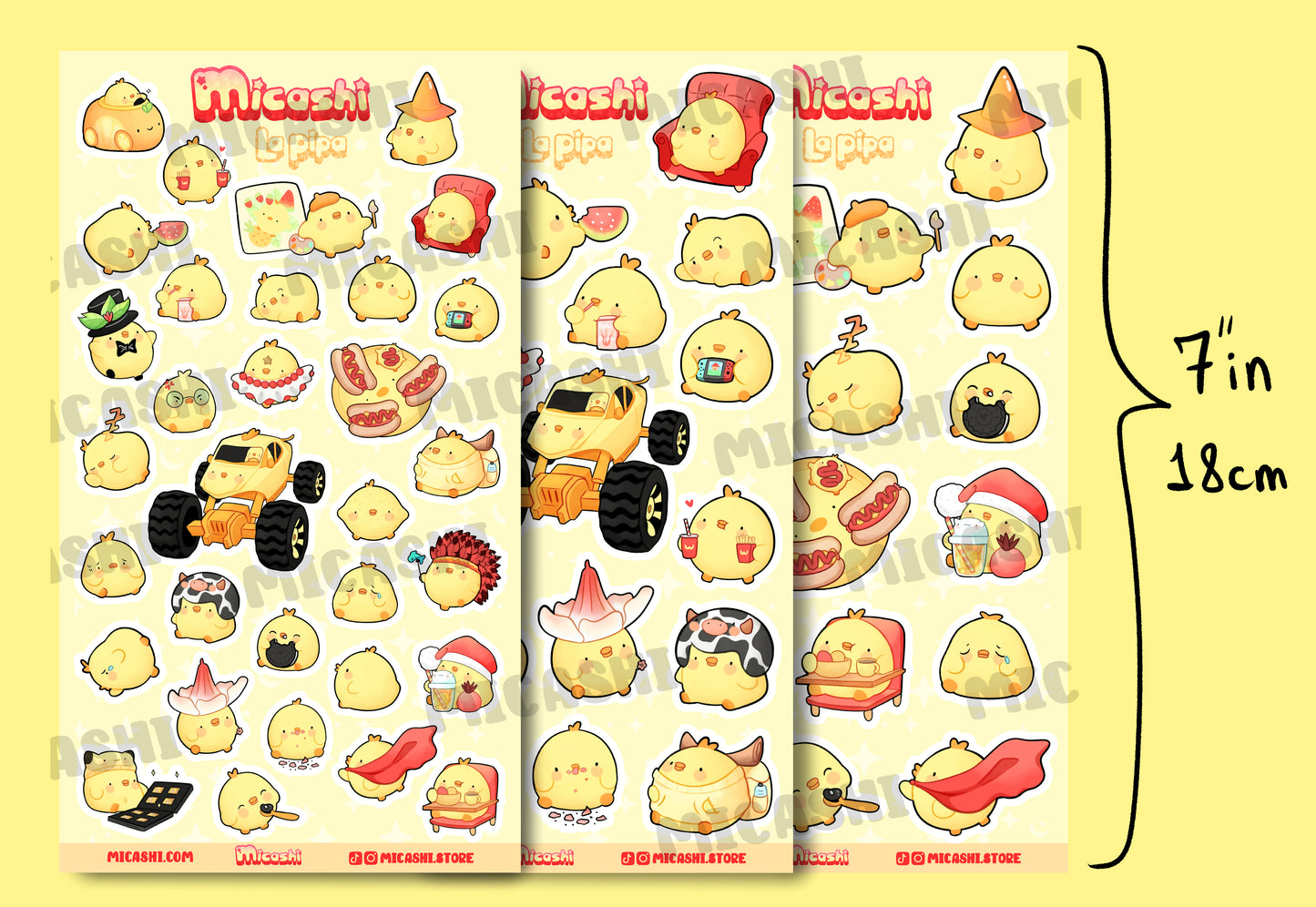 La Pipa Sticker Sheets!